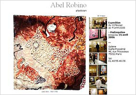 Abel Robino expose à Paris 